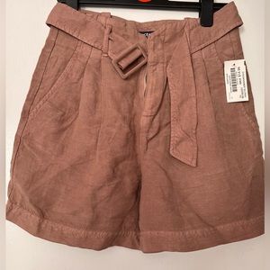 Linen Shorts with Belt BRAND NEW
